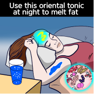 Bizarre blue tonic melts fat