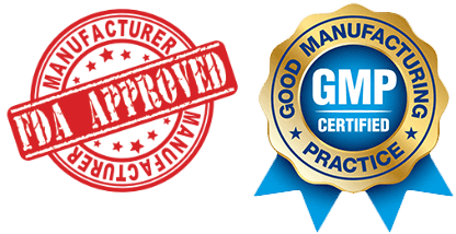 Manufactured in FDA-registered & GMP facilities